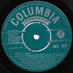 Russ Conway : Party Pops (7", EP)