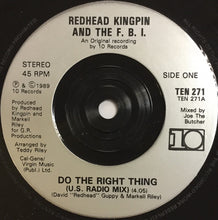 Load image into Gallery viewer, Redhead Kingpin And The FBI : Do The Right Thing (7&quot;, Single, Sil)
