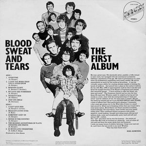 Blood, Sweat And Tears : The First Album (LP, Album, RE)