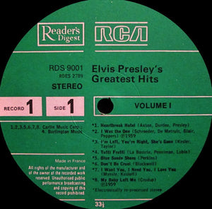 Elvis Presley : Elvis Presley's Greatest Hits (7xLP, Comp + Box)