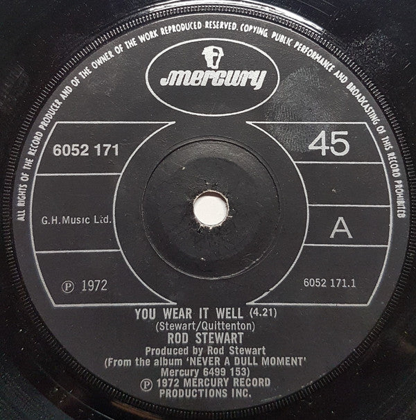 Rod Stewart : You Wear It Well (7