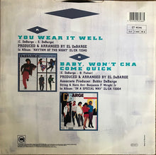 Load image into Gallery viewer, El DeBarge With DeBarge : You Wear It Well (12&quot;)

