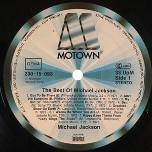 Michael Jackson : The Best Of Michael Jackson (LP, Comp, RE)