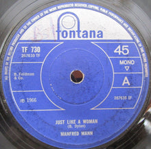 Load image into Gallery viewer, Manfred Mann : Just Like A Woman (7&quot;, Single, Mono, Sol)
