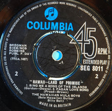 Load image into Gallery viewer, The Hawaiian Hula Boys : Hawaii - Land Of Promise (7&quot;, EP, Mono, RP, Bla)
