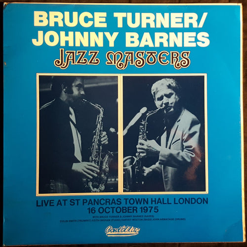 Bruce Turner / Johnny Barnes : Jazz Masters (LP, Album)