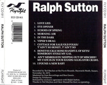 Load image into Gallery viewer, Ralph Sutton (2) : Ralph Sutton (CD, Album)
