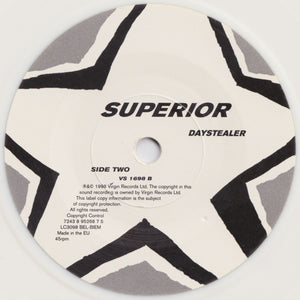 Superior : Faster Than You (7", Single, Ltd, Num, Whi)