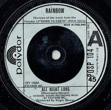 Load image into Gallery viewer, Rainbow : All Night Long (7&quot;, Single, Com)
