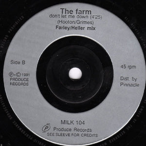 The Farm : Don't Let Me Down (7", Single)