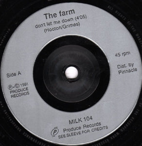 The Farm : Don't Let Me Down (7", Single)