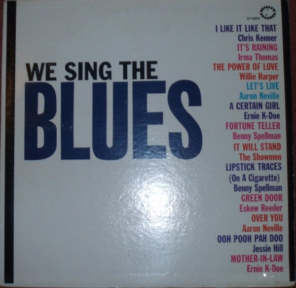 Various : We Sing The Blues (LP, Comp, RE)