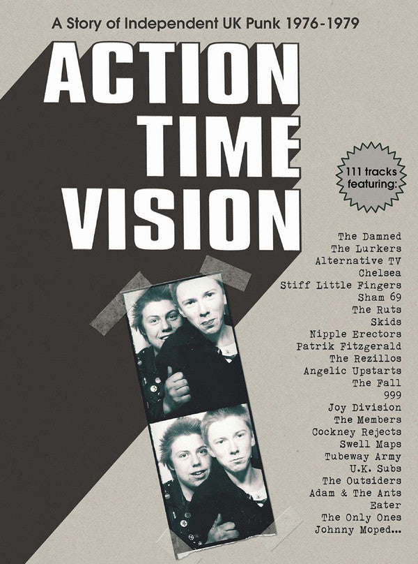 Various : Action Time Vision (A Story Of Independent UK Punk 1976-1979) (4xCD, Comp, RM)