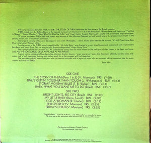 Them (3) : The Story Of Them (LP, Comp)