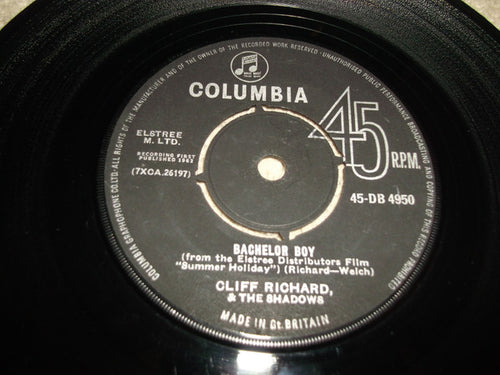 Cliff Richard : The Next Time / Bachelor Boy (7