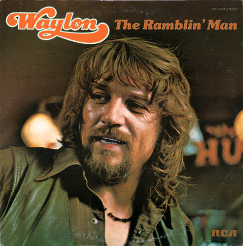 Waylon Jennings : Waylon The Ramblin' Man (LP, Album, RE, Ind)