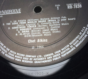 Chet Atkins : From Nashville With Love (LP, Mono)
