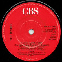 Load image into Gallery viewer, The Byrds : Mr Tambourine Man / Turn, Turn, Turn (7&quot;, Single, Mono, RE, RP, Red)
