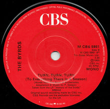 Load image into Gallery viewer, The Byrds : Mr Tambourine Man / Turn, Turn, Turn (7&quot;, Single, Mono, RE, RP, Red)
