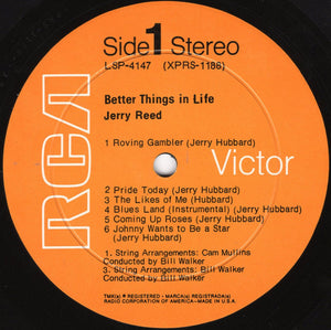 Jerry Reed : Better Things In Life (LP, Album)