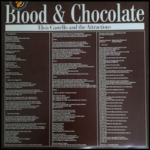 Load image into Gallery viewer, Elvis Costello And The Attractions* : Blood &amp; Chocolate (LP, Album, Dam)

