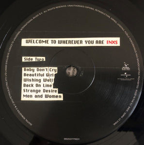 INXS : Welcome To Wherever You Are (LP, Album, Ltd, RM)