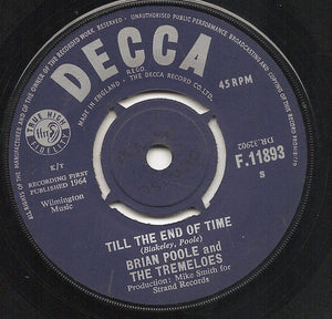 Brian Poole & The Tremeloes : Someone, Someone (7", Single)