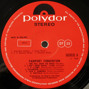 Fairport Convention : Fairport Convention (LP, Album)