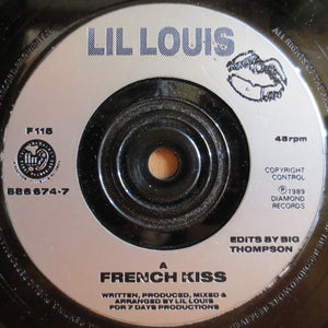 Lil' Louis : French Kiss (7", Single)