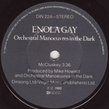 Load image into Gallery viewer, Orchestral Manoeuvres In The Dark : Enola Gay (7&quot;, Single, Gre)
