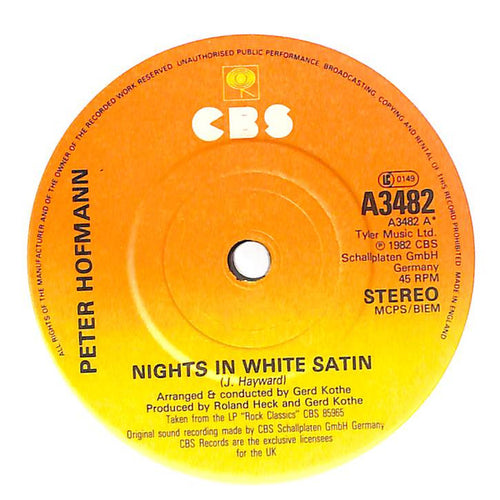 Peter Hofmann : Nights In White Satin (7