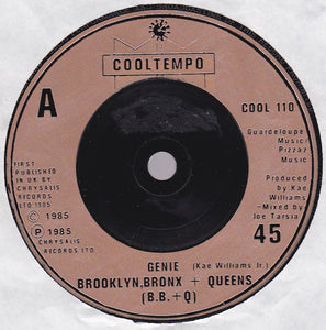 The Brooklyn, Bronx & Queens Band Featuring Curtis Hairston : Genie (7")