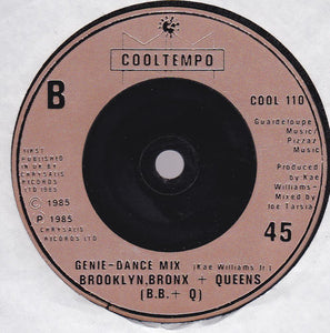 The Brooklyn, Bronx & Queens Band Featuring Curtis Hairston : Genie (7")