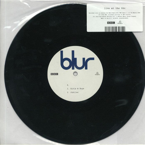 Blur ‎– Live At The BBC 10