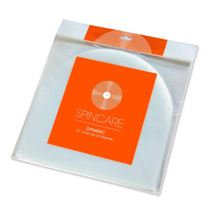 DYNAMIC 12" Anti-Static Inner Record Sleeves (Pack of 100)