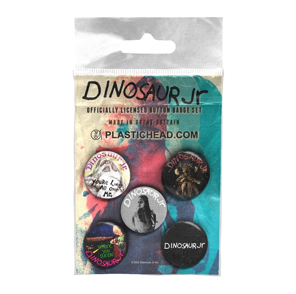Button Badge Set - Dinosaur Jr / Albums 1987-1992