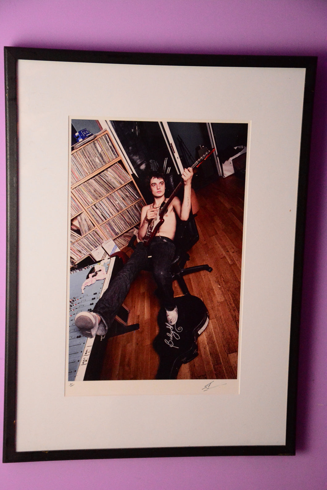Pete Doherty - Signed Limited Edition Print (Dean Chalkley)