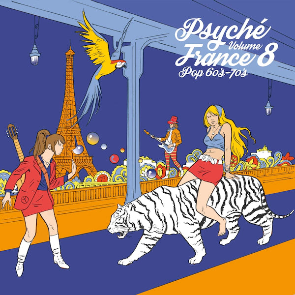 Various - Psyche France: Volume 8 - Pop 60's-70's (RSD23)
