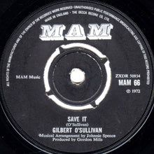 Load image into Gallery viewer, Gilbert O&#39;Sullivan : Alone Again (Naturally) (7&quot;, Single)
