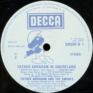 Vader Abraham and The Smurfs (2) : Father Abraham In Smurfland (LP, Album)