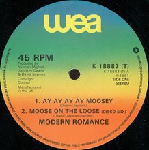Load image into Gallery viewer, Modern Romance : Ay Ay Ay Ay Moosey (12&quot;, Single)
