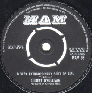 Gilbert O'Sullivan : Get Down (7", Single)