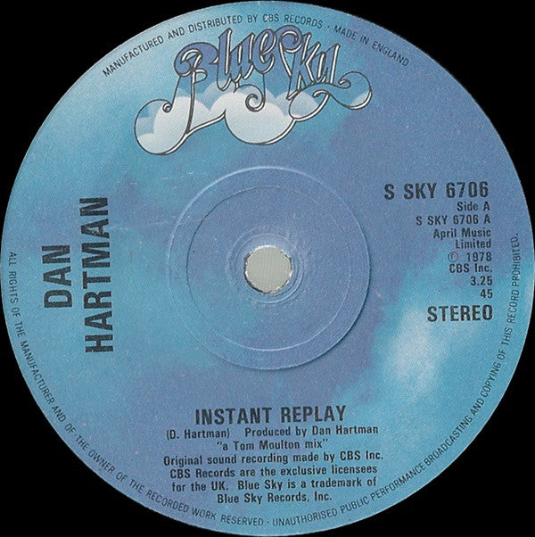 Dan Hartman : Instant Replay (7