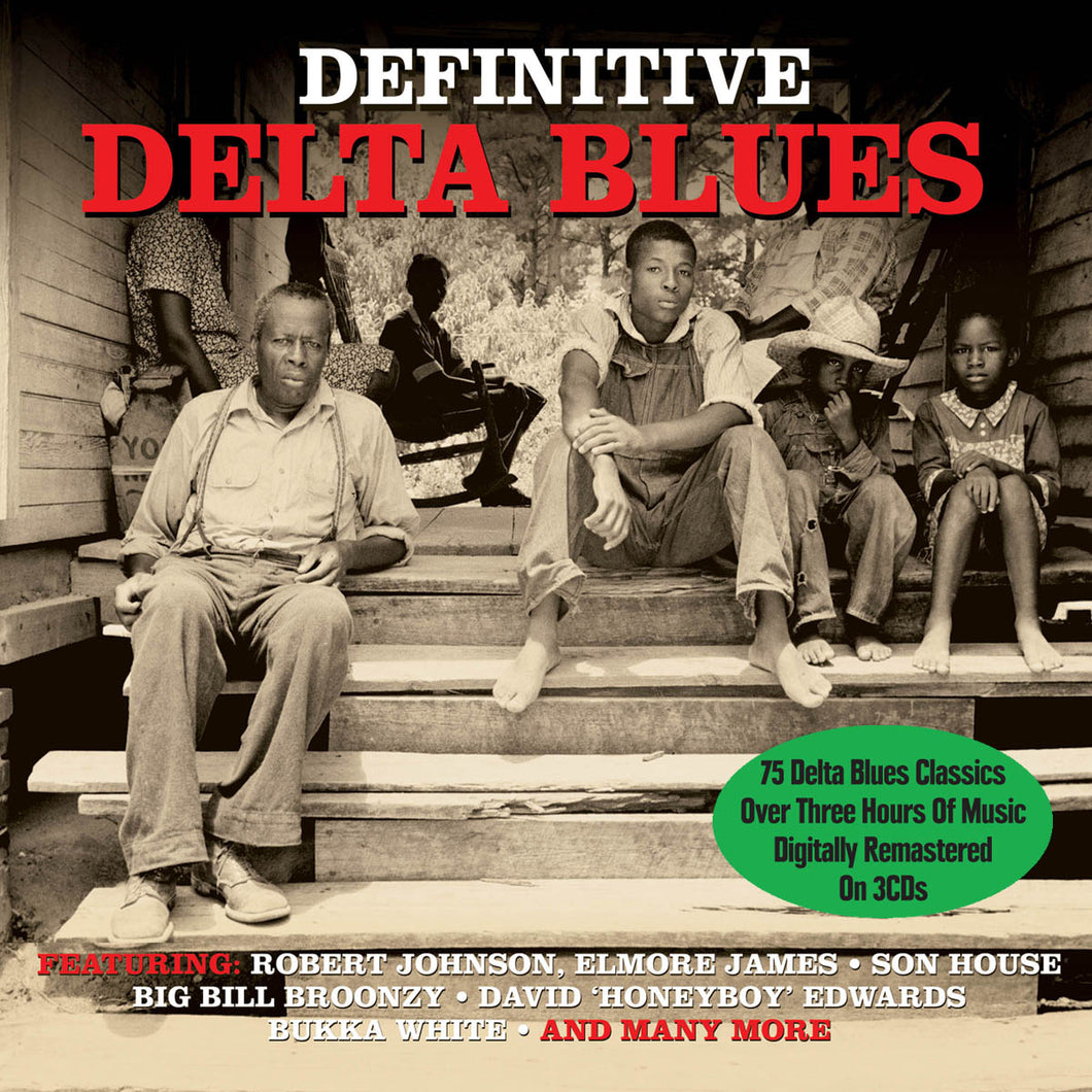 Various Artists - Definitive Delta Blues - 3 CD Set